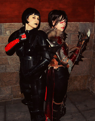 Illustration for article titled The Best Mass Effect 2 Cosplay Meets The Best Dragon Age II Cosplay